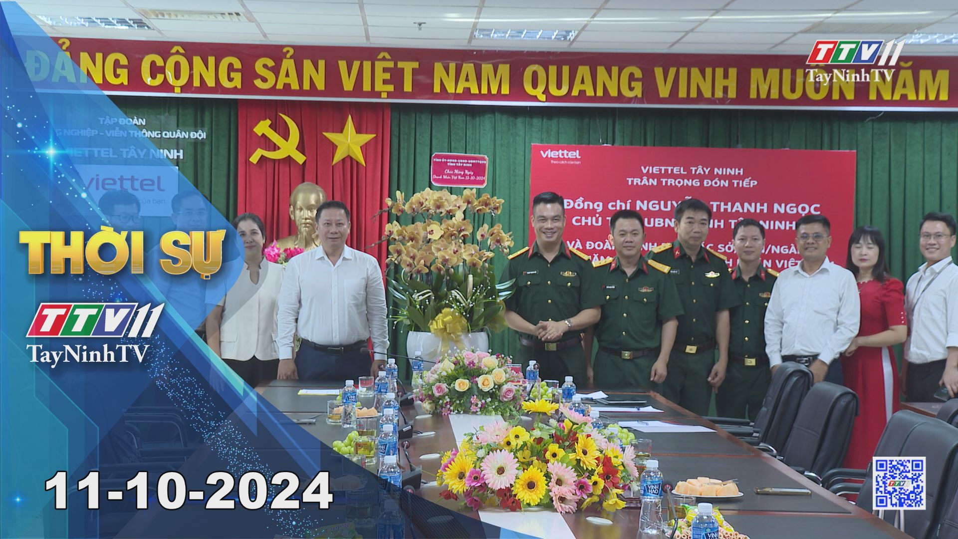 Thời sự Tây Ninh 11-10-2024 | Tin tức hôm nay | TayNinhTV